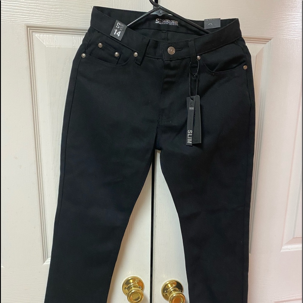 Sacred crown black jeans